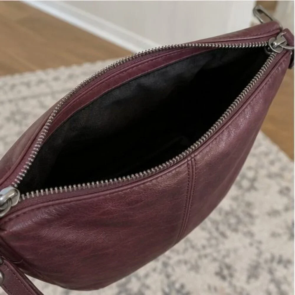 Brown Woven Crossbody Bag